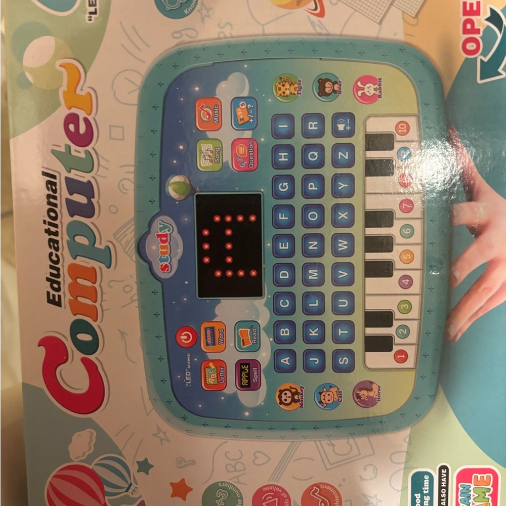 NEW Educational Toy Computer with Keyboard